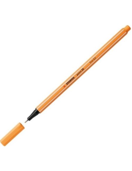 C 10 STABILO POINT 88 PAPAYA Nº85 PUNTA DE FIBRA 04MM